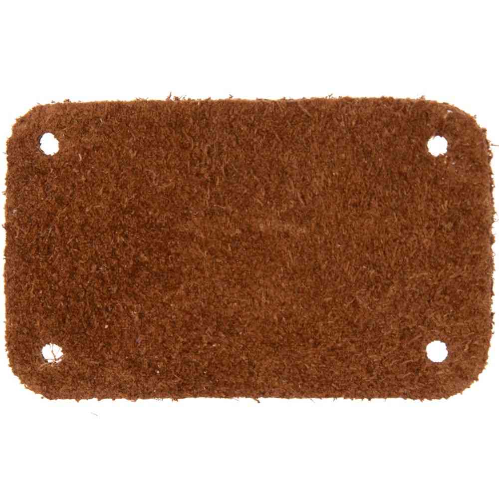 Лейбл замшевый Beta, S, горчичный - 2