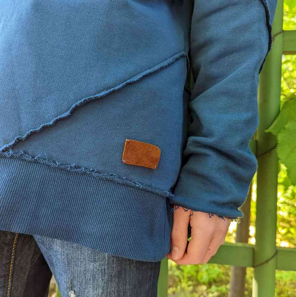 Лейбл замшевый Beta, S, горчичный - 3