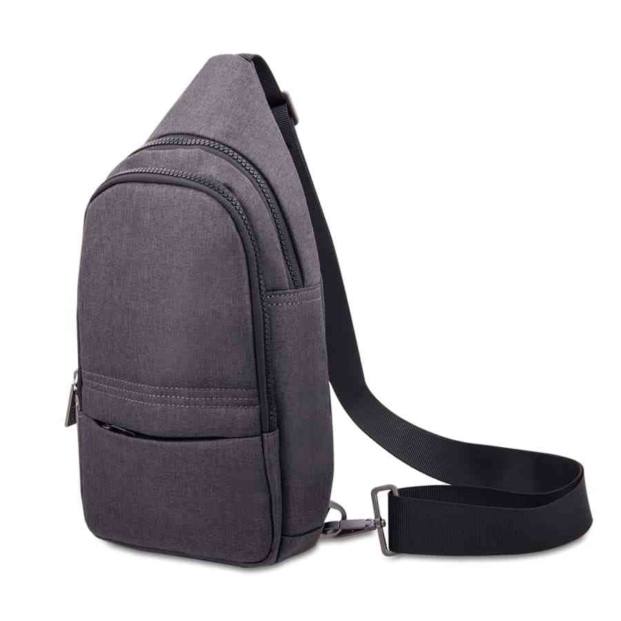 Сумка на плечо CORE, серый, 100% полиэстер - 3