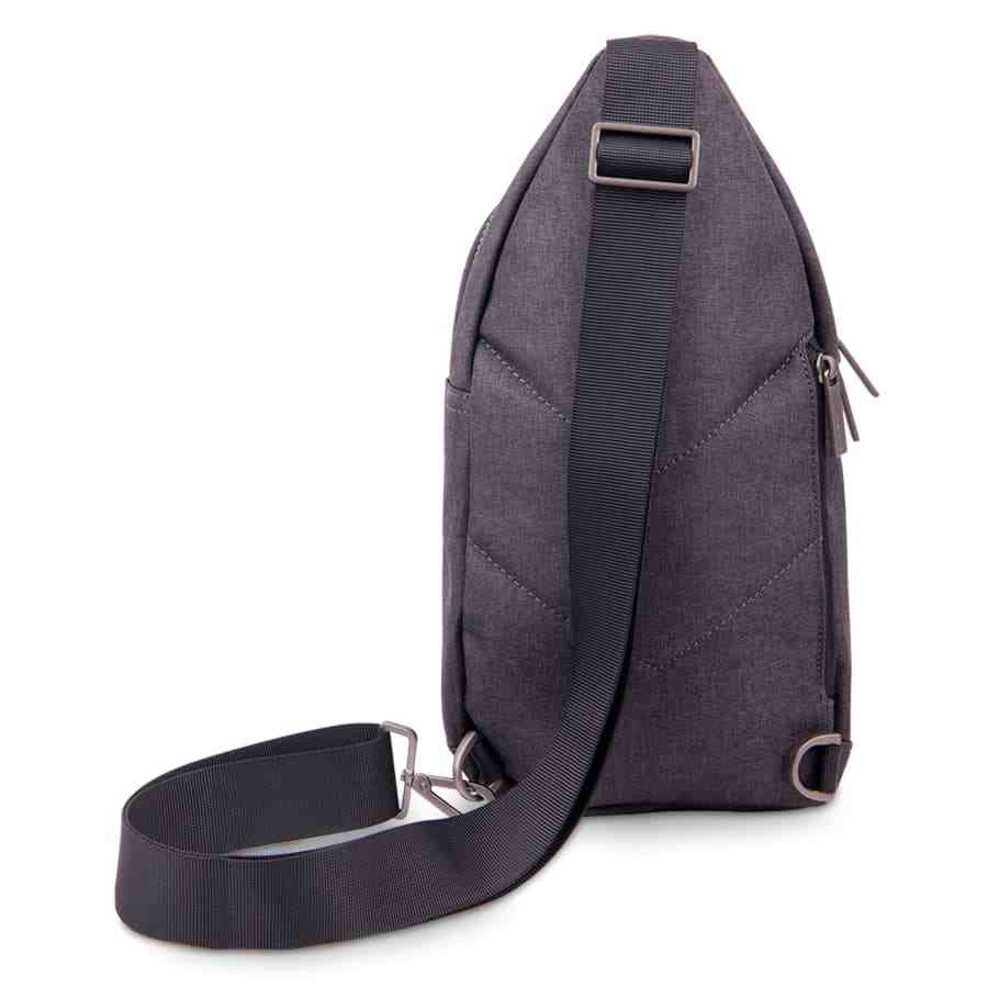 Сумка на плечо CORE, серый, 100% полиэстер - 5