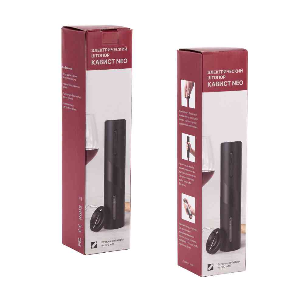 Штопор электрический "Кавист neo" с батареей, 500 mAh - 6