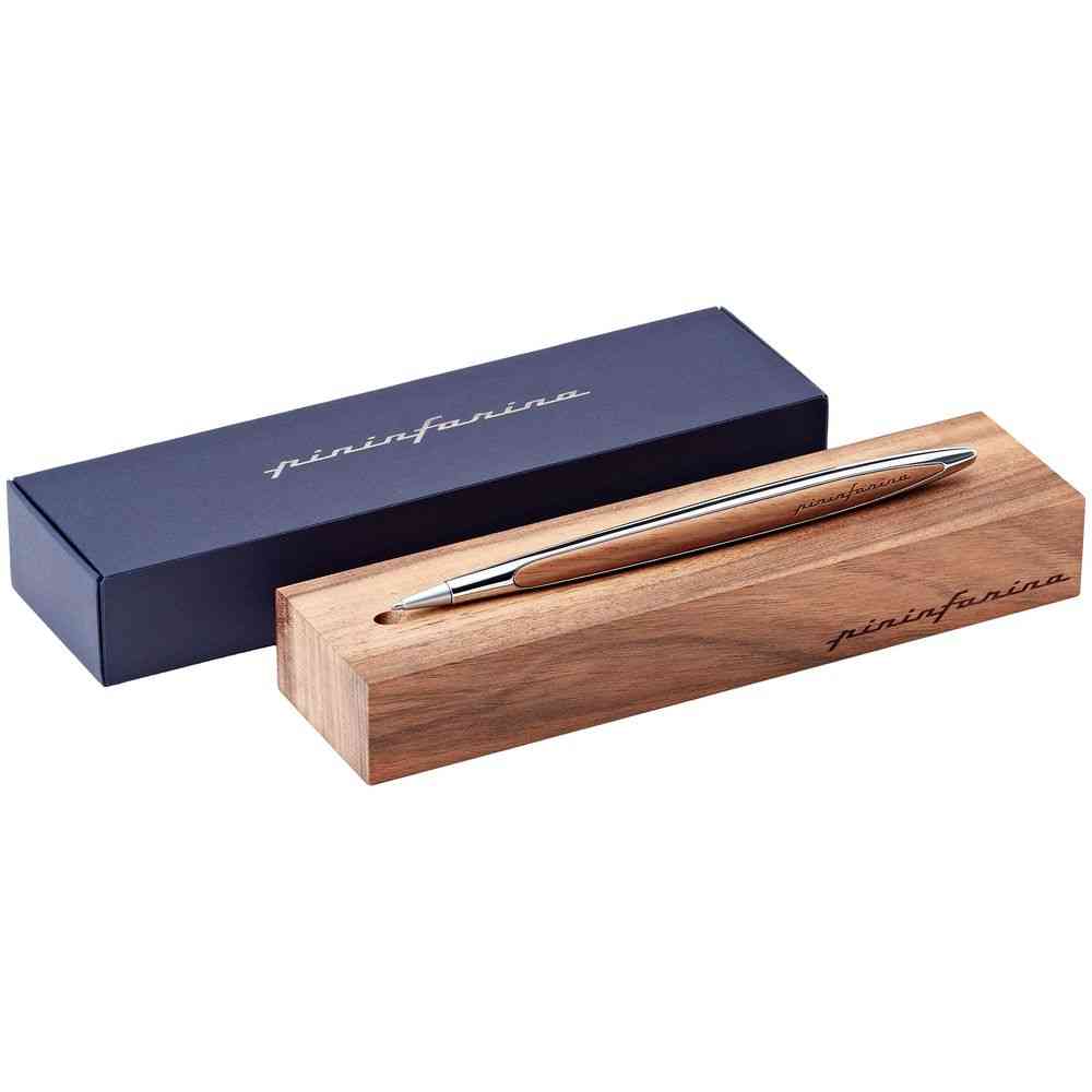 Шариковая ручка Cambiano Shiny Chrome Walnut - 5