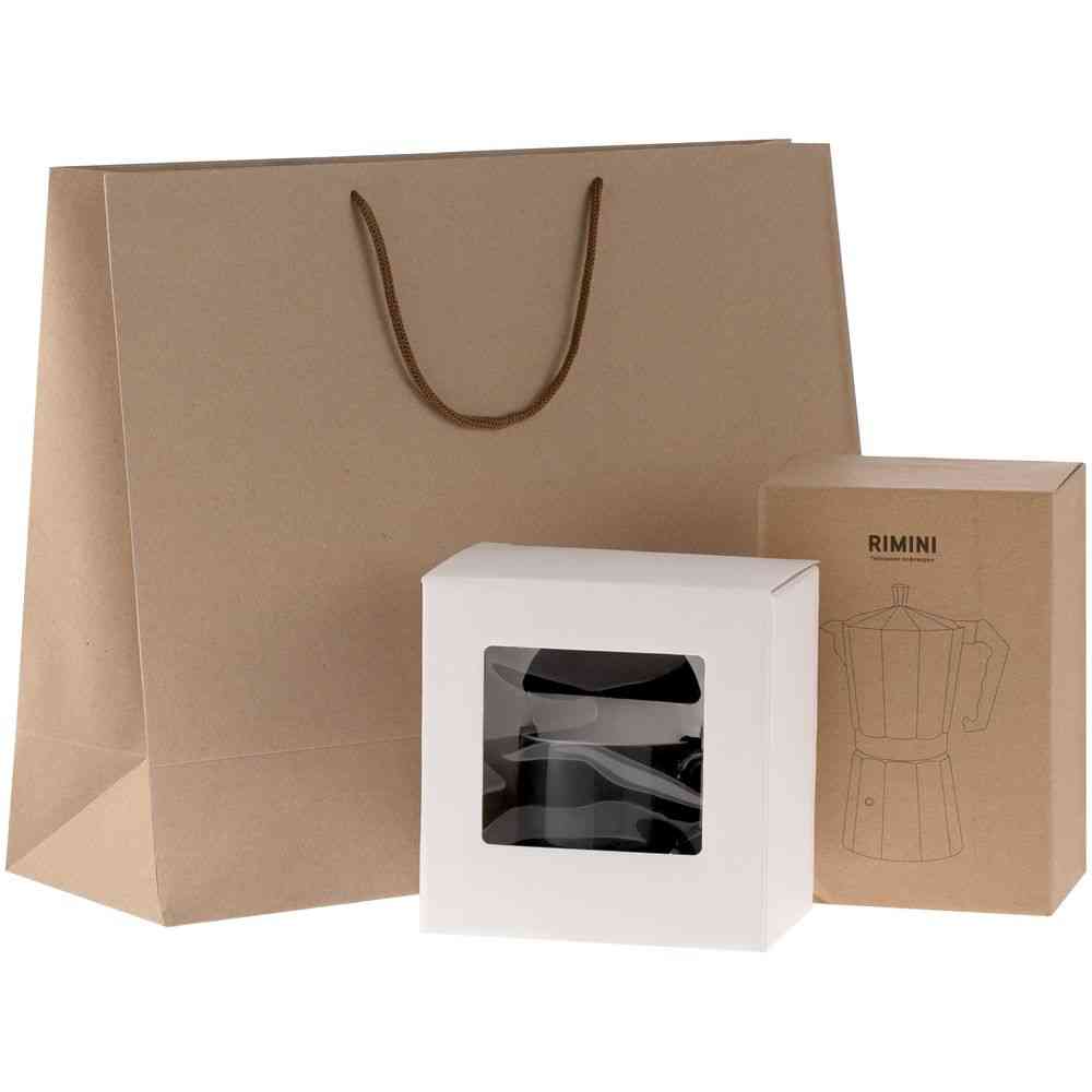 Набор для кофе Clio, синий - 4