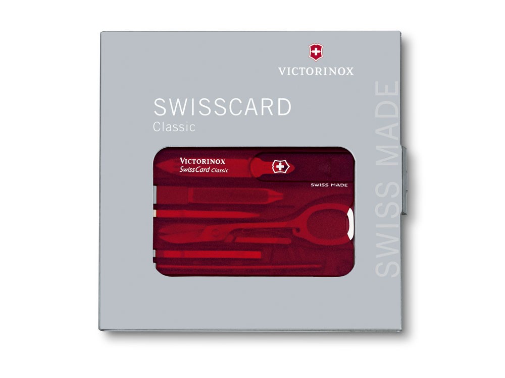 Швейцарская карточка SwissCard Classic, 10 функций - 5