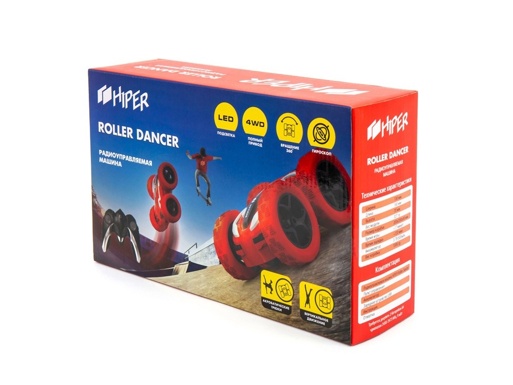 Радиоуправляемая машина перевертыш ROLLER DANCER - 19