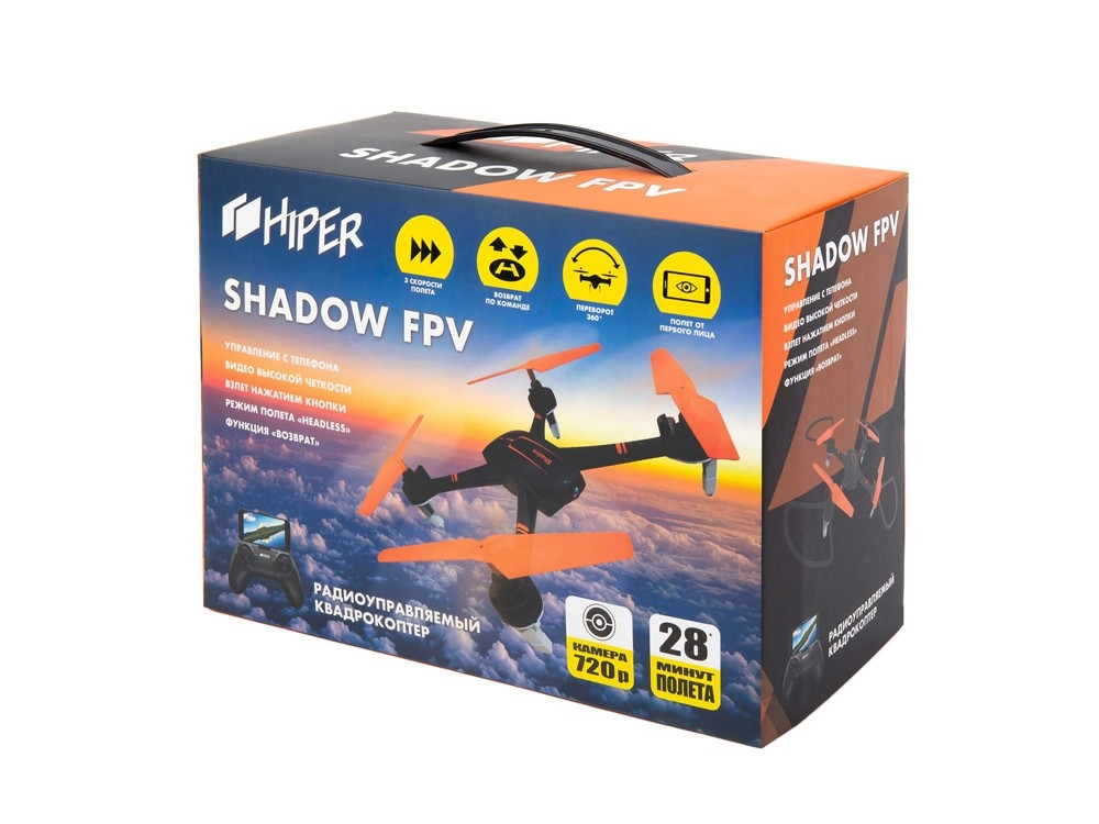 Радиоуправляемый квадрокоптер SHADOW FPV №15