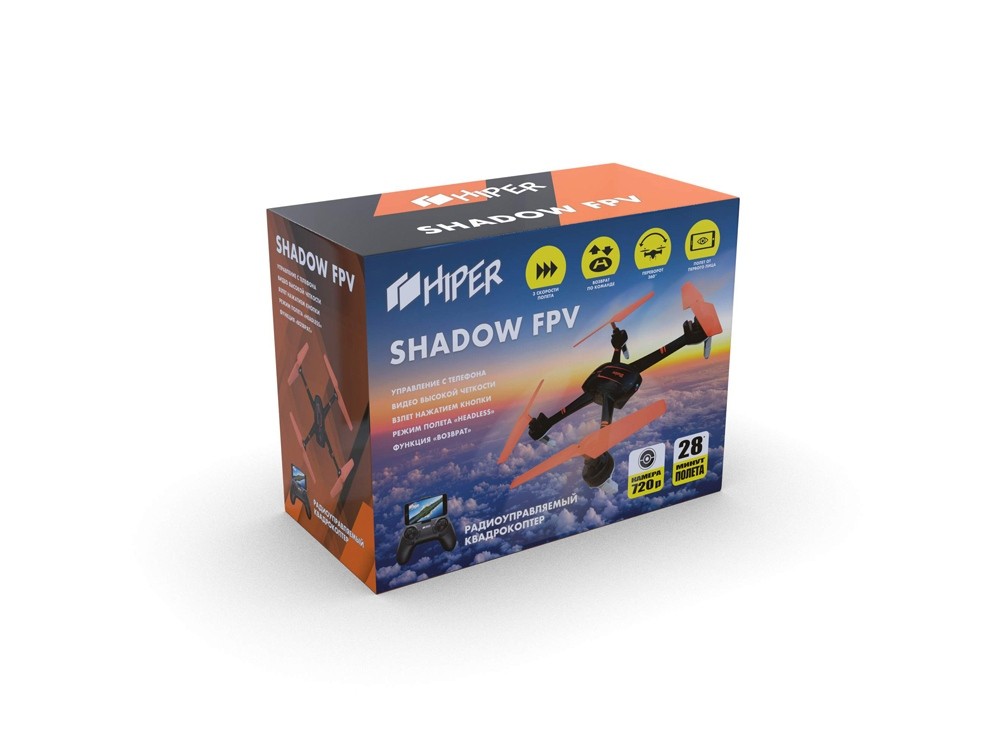 Радиоуправляемый квадрокоптер SHADOW FPV №16