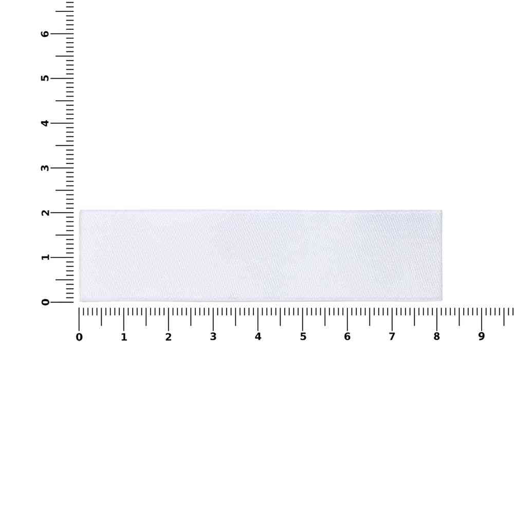 Лейбл тканевый Epsilon, S, белый - 3