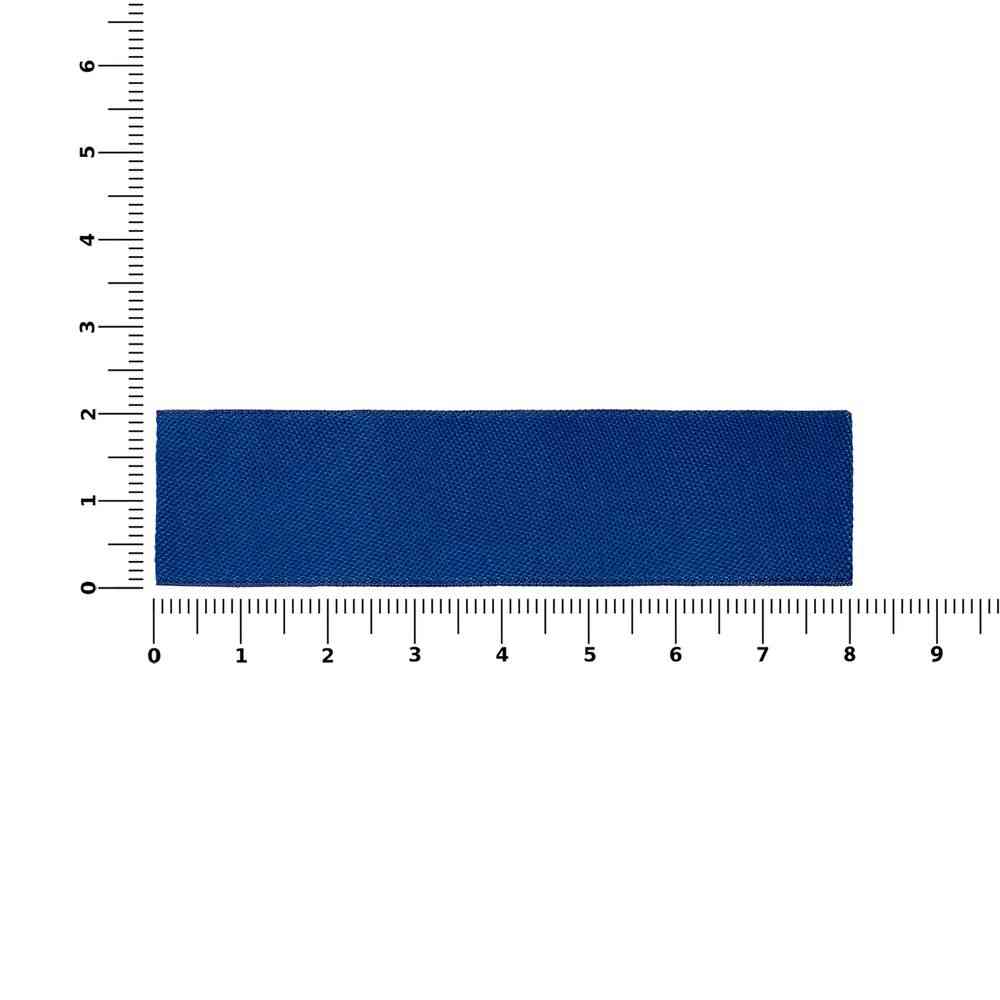 Лейбл тканевый Epsilon, S, синий - 3