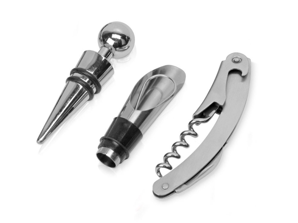 Набор аксессуаров для вина со стеклянной крышкой Pinotage - 5