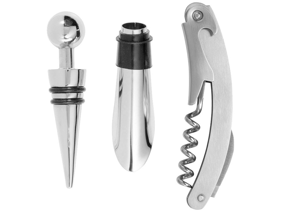 Набор аксессуаров для вина со стеклянной крышкой Pinotage - 8