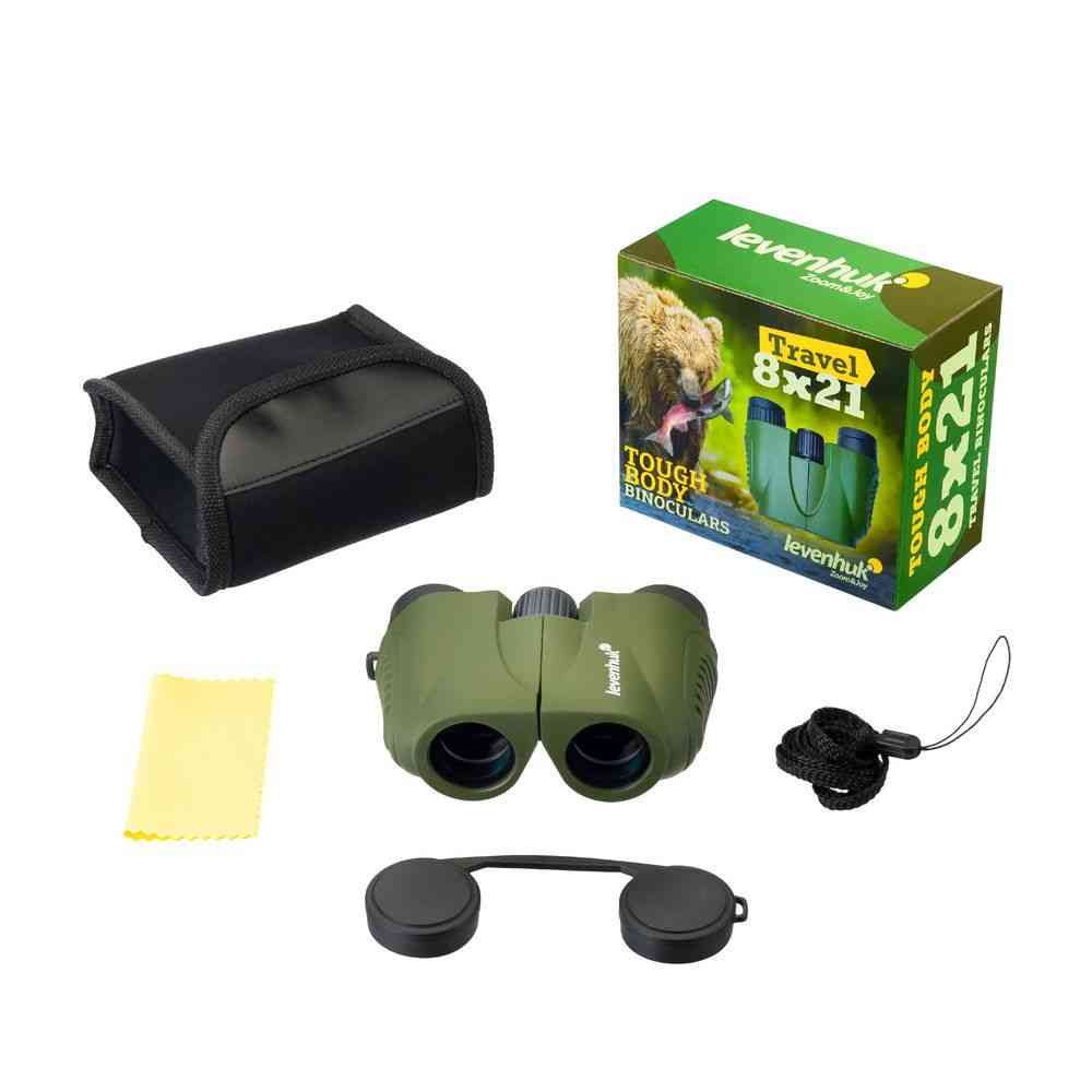 Бинокль Travel 8x, линзы 21 мм - 9