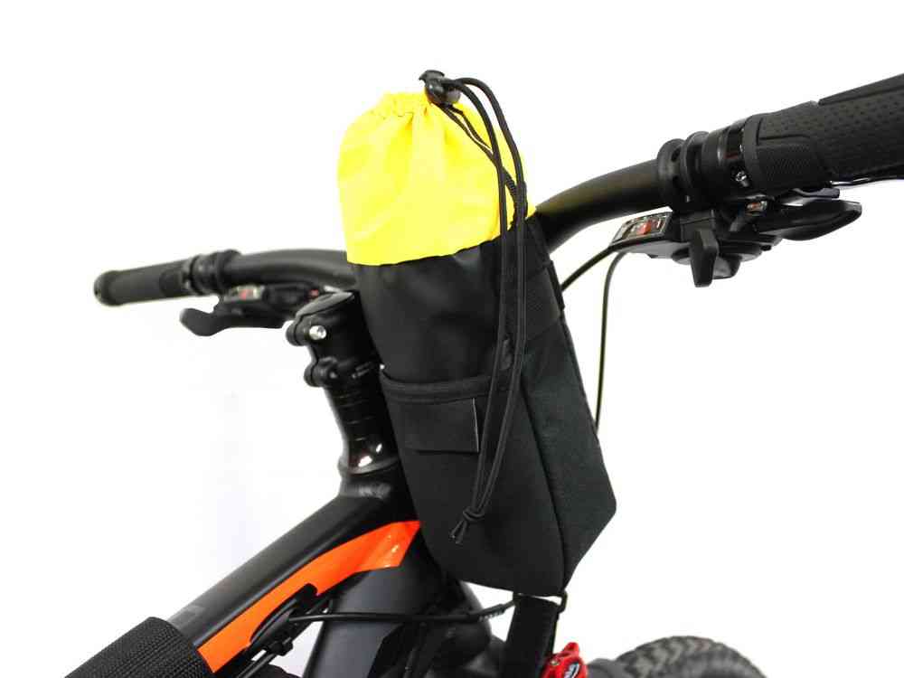 Велосумка на руль Feed Bag, черная - 4