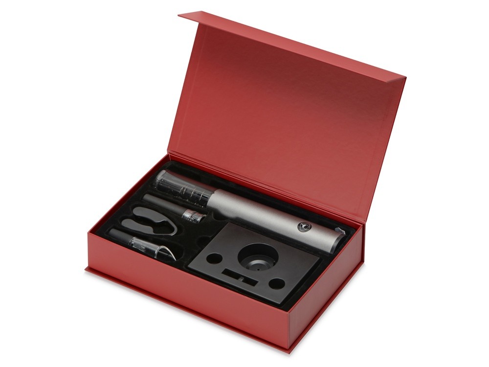 Набор аксессуаров для вина с электрическим штопором и док-станцией Palermo - 12