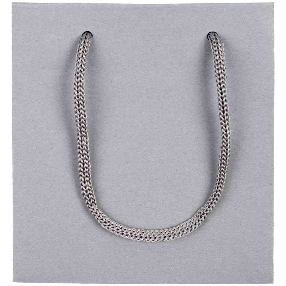 Пакет бумажный под кружку Cupfull, серый - 2