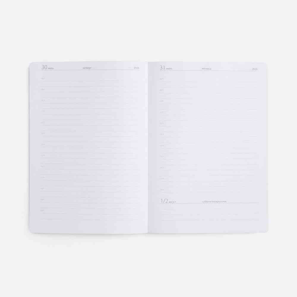 Ежедневник Must Metal, датированный, черный - 6