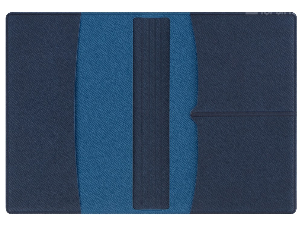 Обложка для паспорта с RFID защитой отделений для пластиковых карт Favor - 5