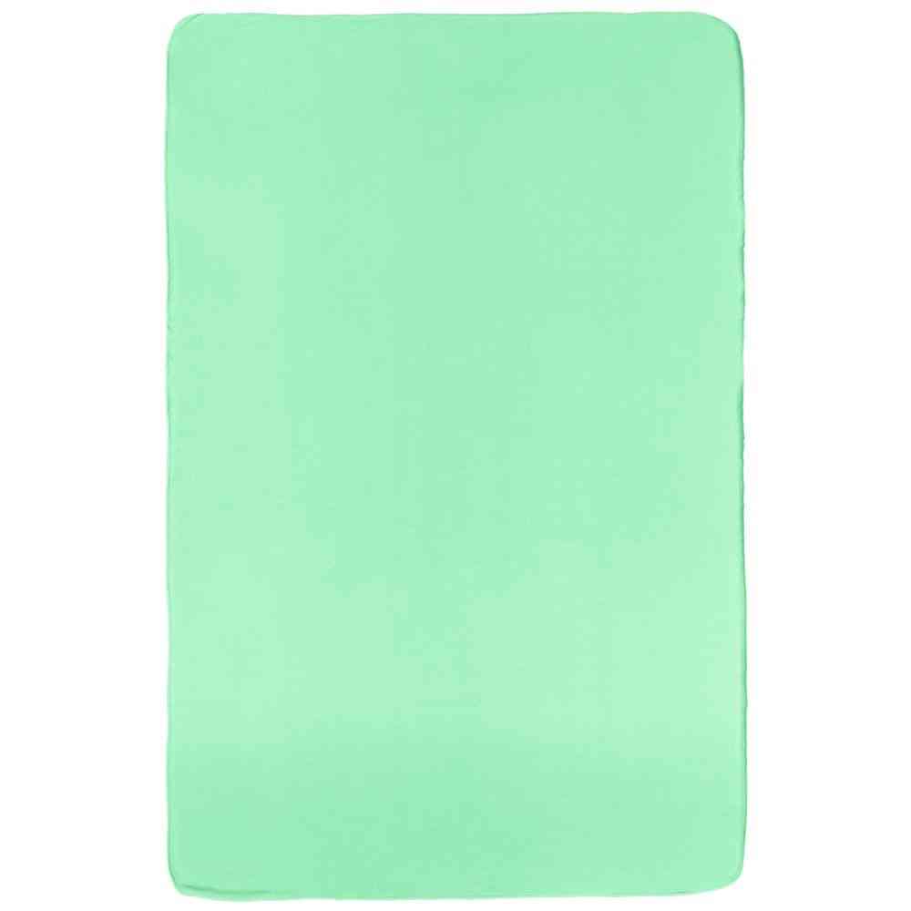 Флисовый плед Warm&Peace, светло-зеленый - 2