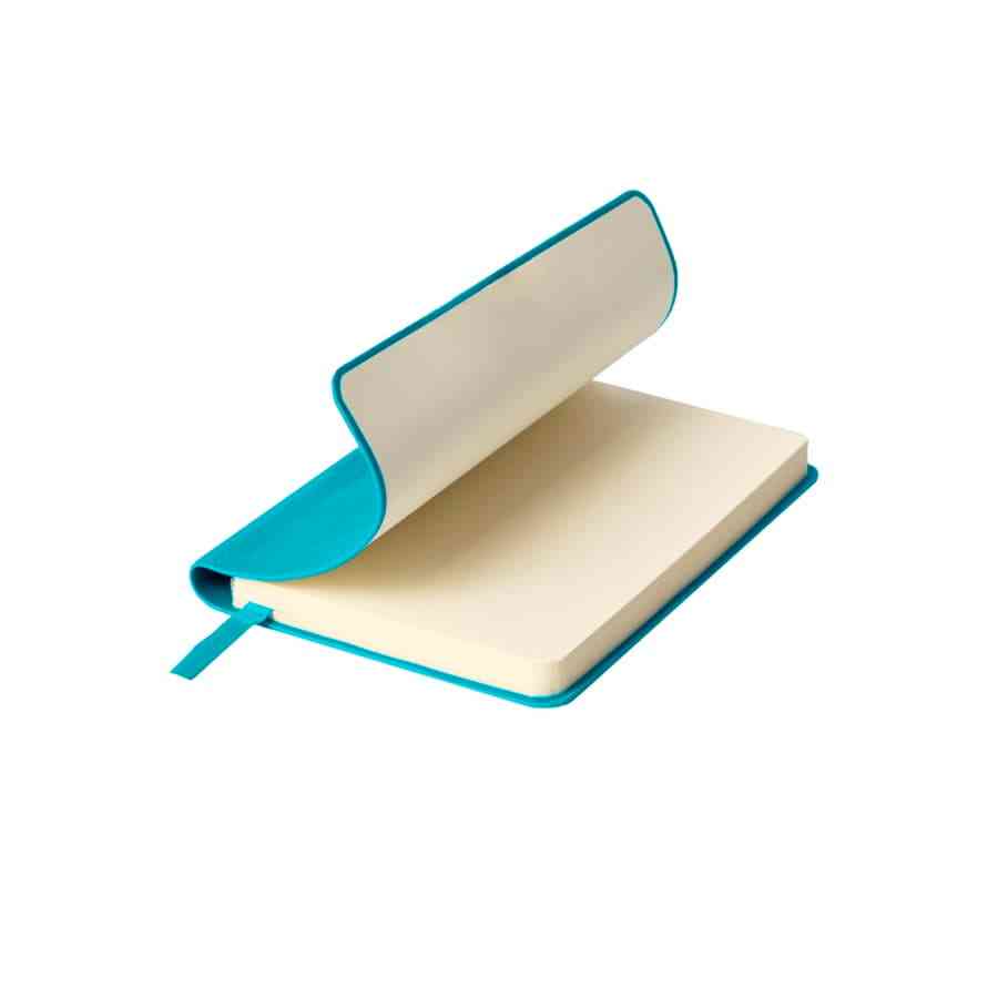 Ежедневник недатированный SALLY, A6, морская волна, кремовый блок в линейку - 4