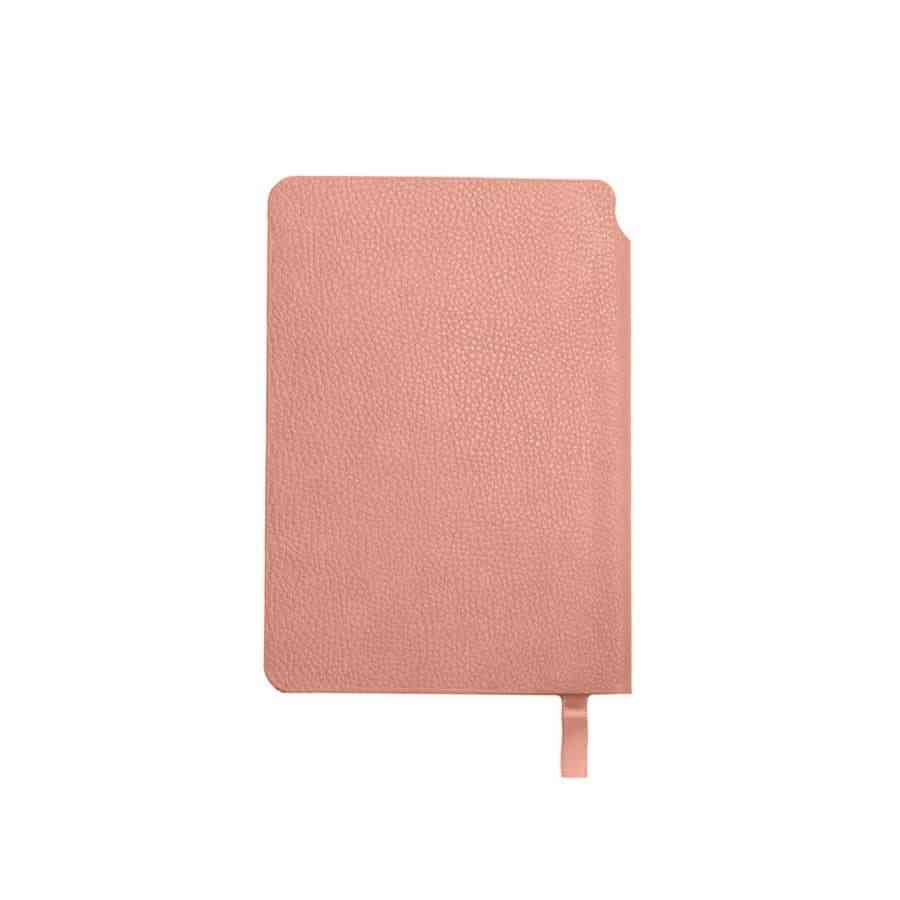 Ежедневник недатированный SALLY, A6, светло-розовый, кремовый блок в линейку - 7