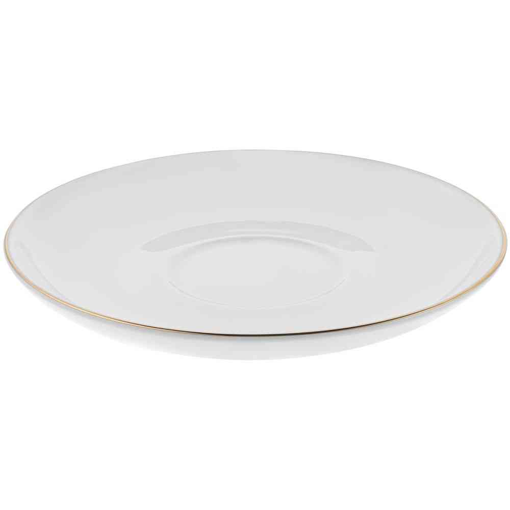 Кофейная пара Select, белая с золотистой отводкой - 9