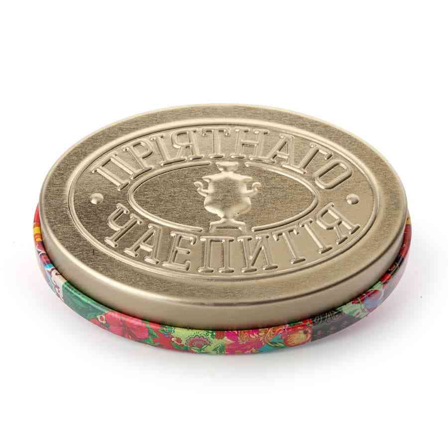 Чай Сугревъ в жестянной банке По-карельски  с натуральными малиновыми леденцами - 6