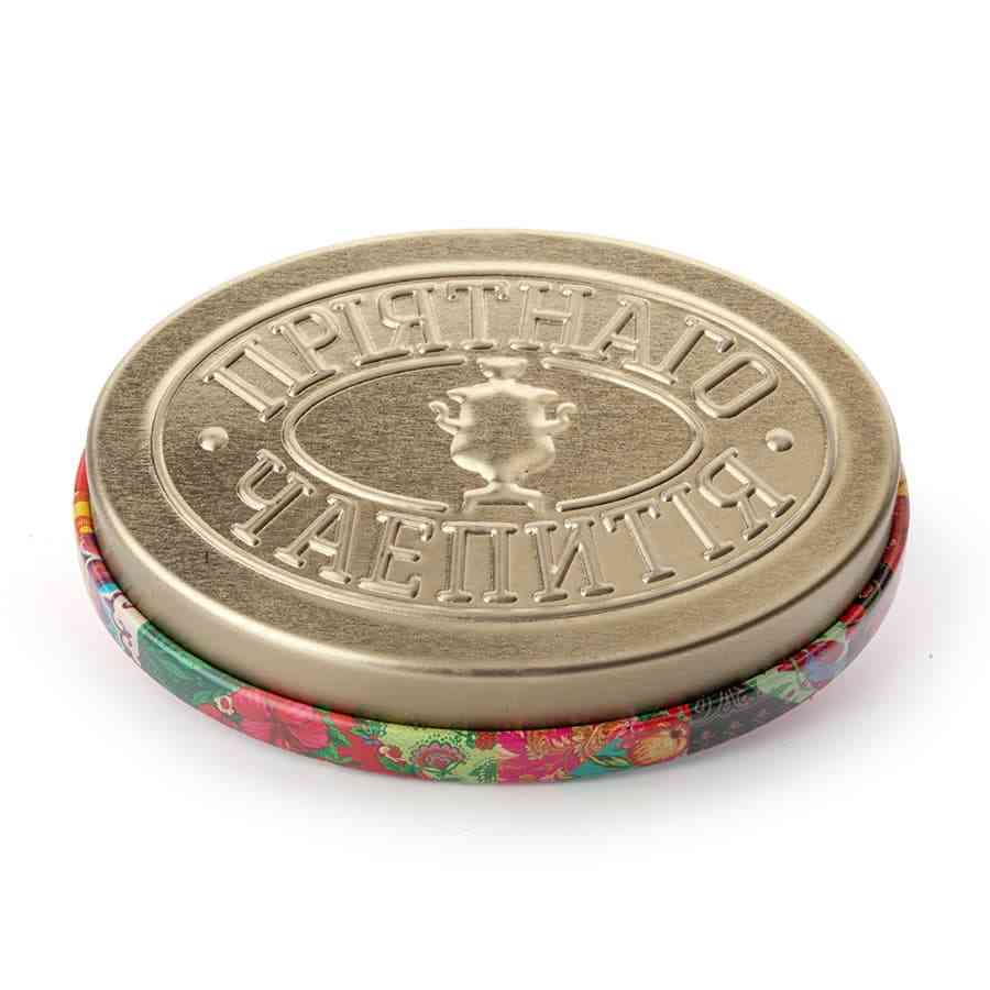 Чай Сугревъ в жестянной банке По-уссурийски с натуральными малиновыми леденцами - 5