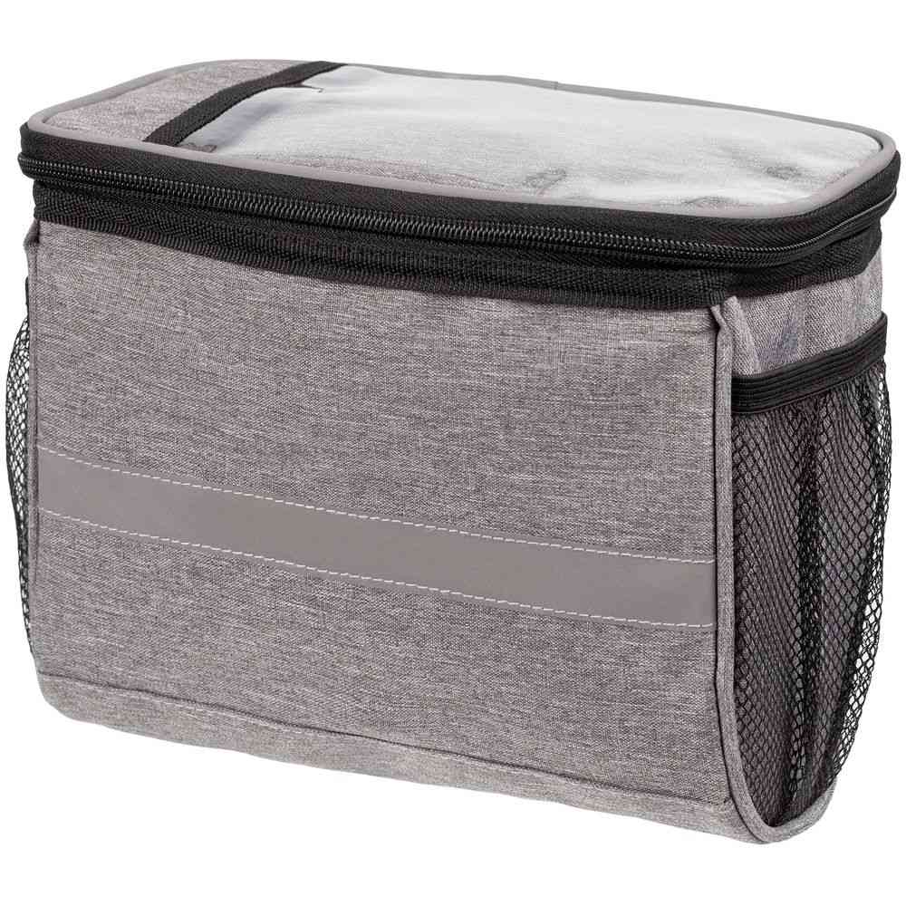 Термосумка для велосипеда Cool Bike, серая - 7