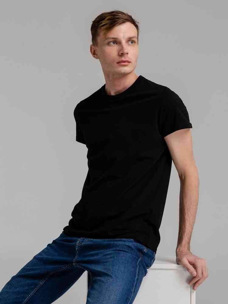 Футболка мужская Regent Fit 150, черная - 6