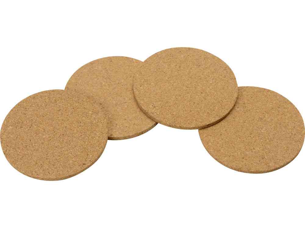 Набор костеров из пробки в хлопковом мешке Bali - 2