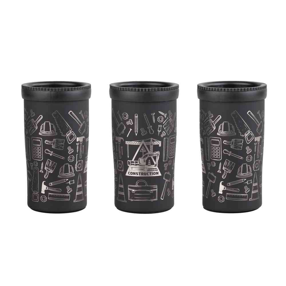 Термостакан "Миссури" 280 мл c гравировкой "Строитель", покрытие soft touch - 3