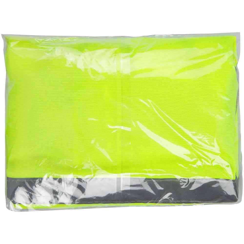 Светоотражающий жилет для бега с маячком Flash, желтый неон - 6