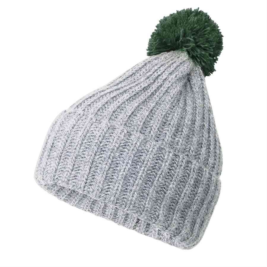 Шапка и шарф GoSnow с ярким пoмпоном и кисточками - 3