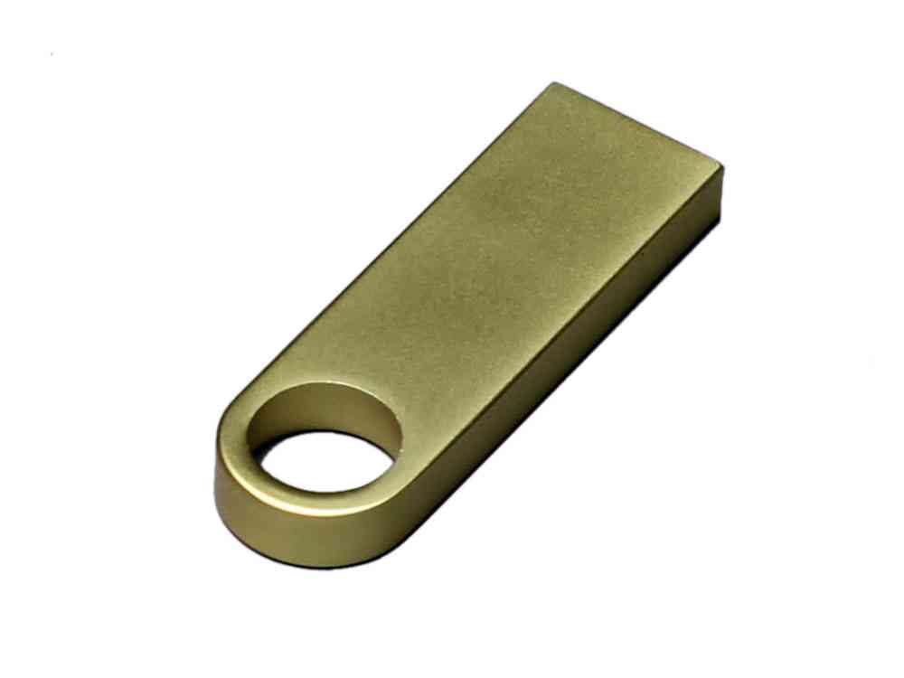 USB 2.0-флешка на 128 Гб с мини чипом и круглым отверстием - 3