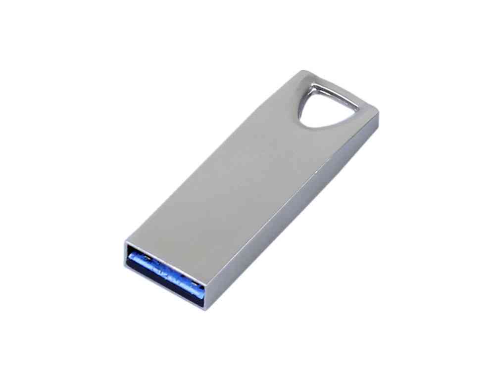 USB 2.0-флешка на 128 Гб с мини чипом и отверстием для цепочки №1