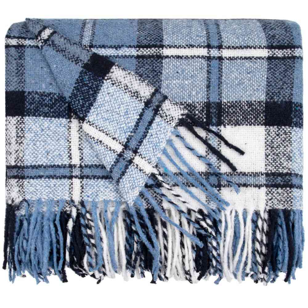 Плед Dublin, сине-голубой - 2