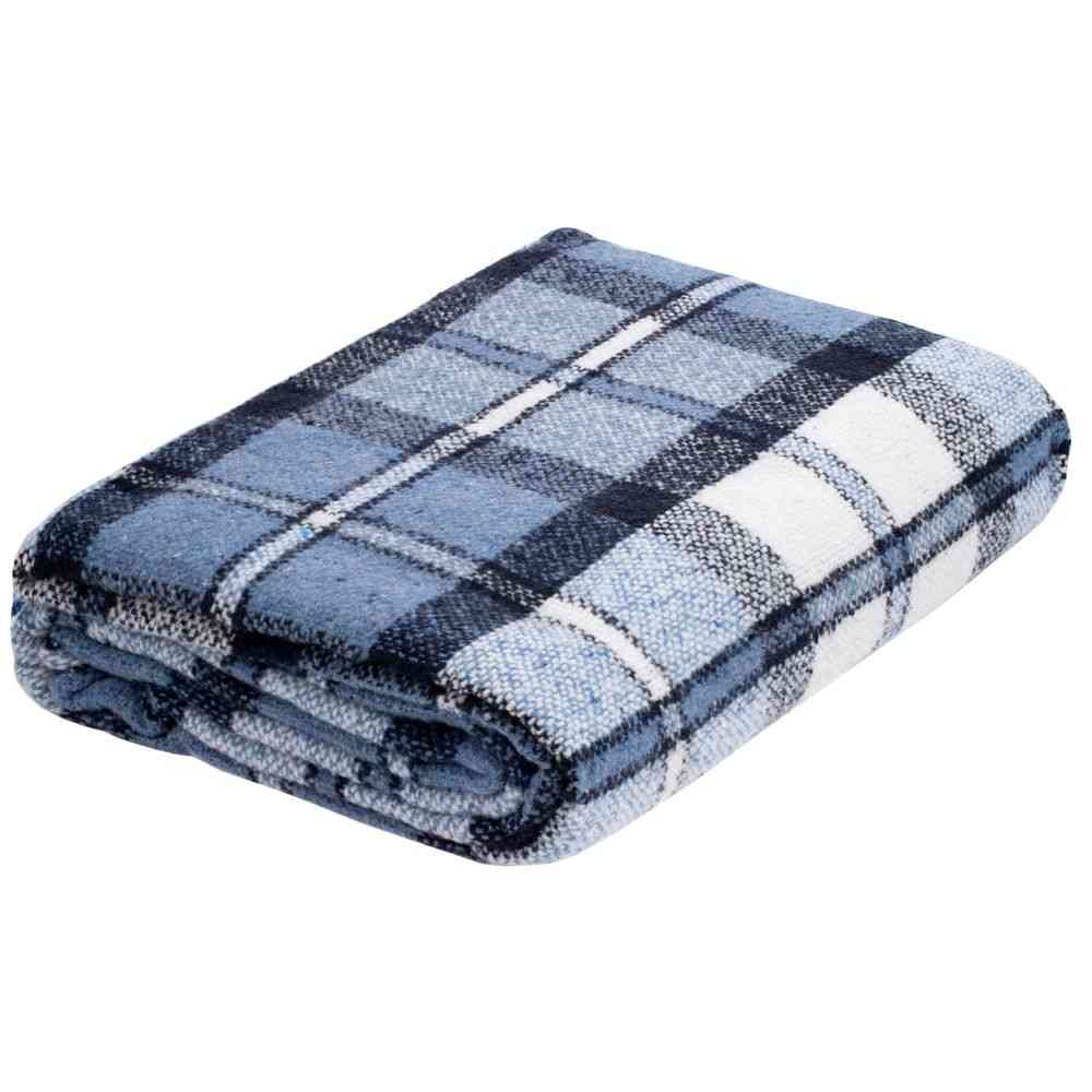 Плед Dublin, сине-голубой - 3