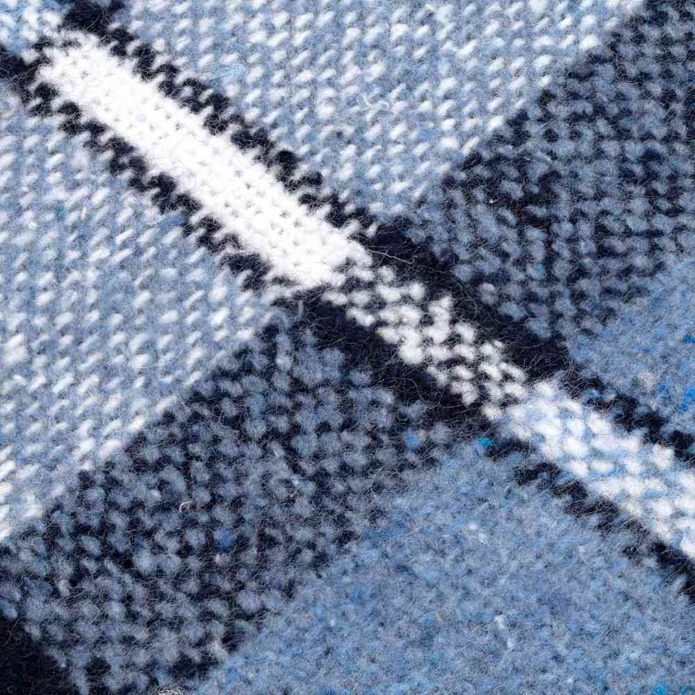 Плед Dublin, сине-голубой - 5