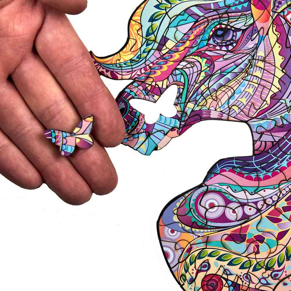 Пазлы деревянные Prezent Premium на заказ, S - 4