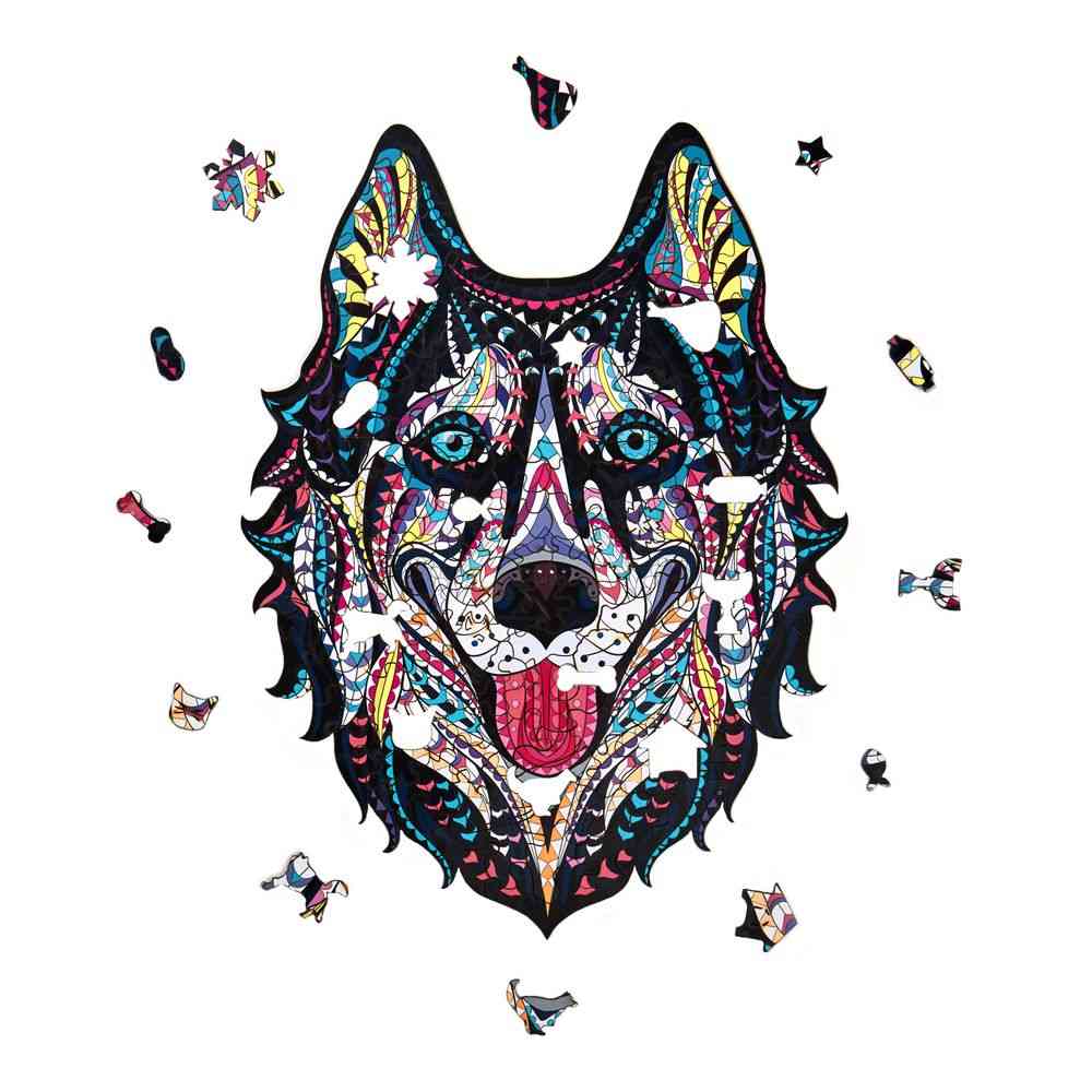 Пазлы деревянные Prezent Premium на заказ, M - 3