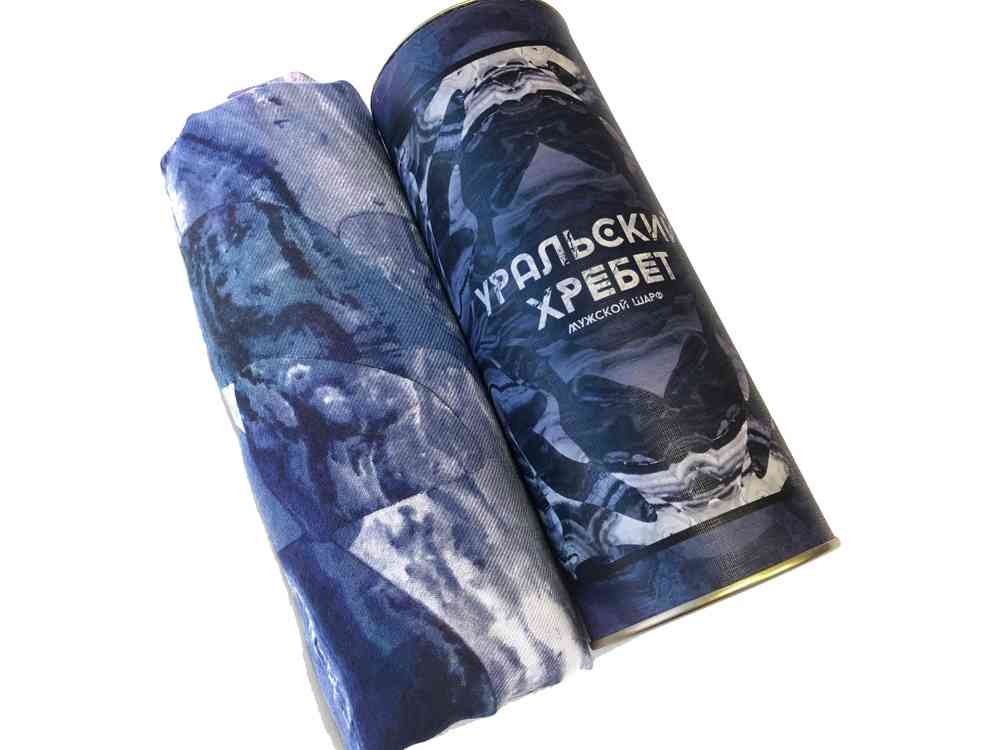Шарф- палантин Уральский хребет - 6