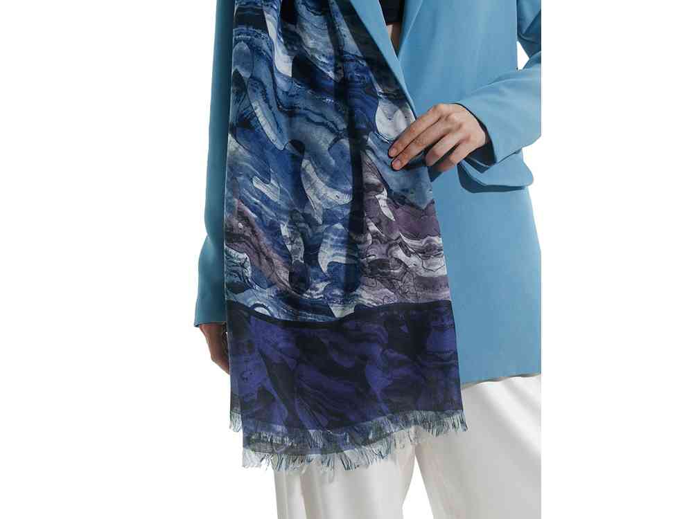 Шарф- палантин Уральский хребет - 7