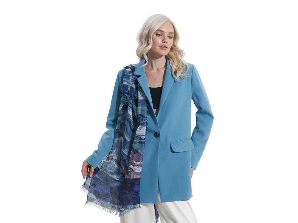 Шарф- палантин Уральский хребет - 8