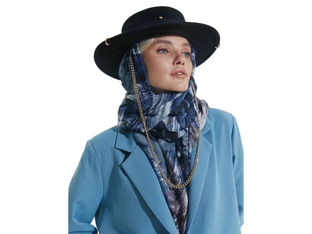 Шарф- палантин Уральский хребет - 9