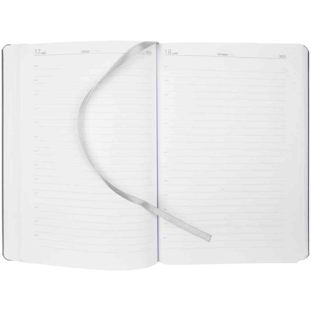 Ежедневник Covert, датированный, серый - 5