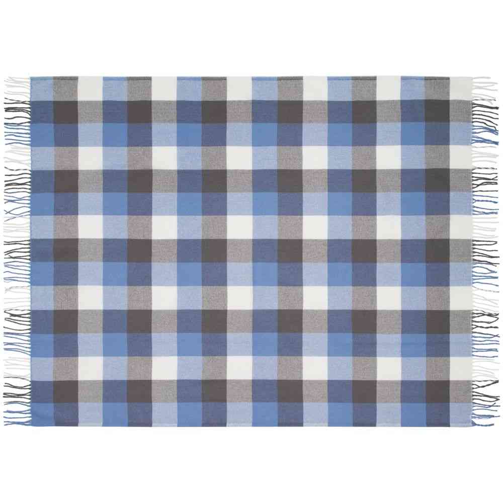 Плед London, синий - 5