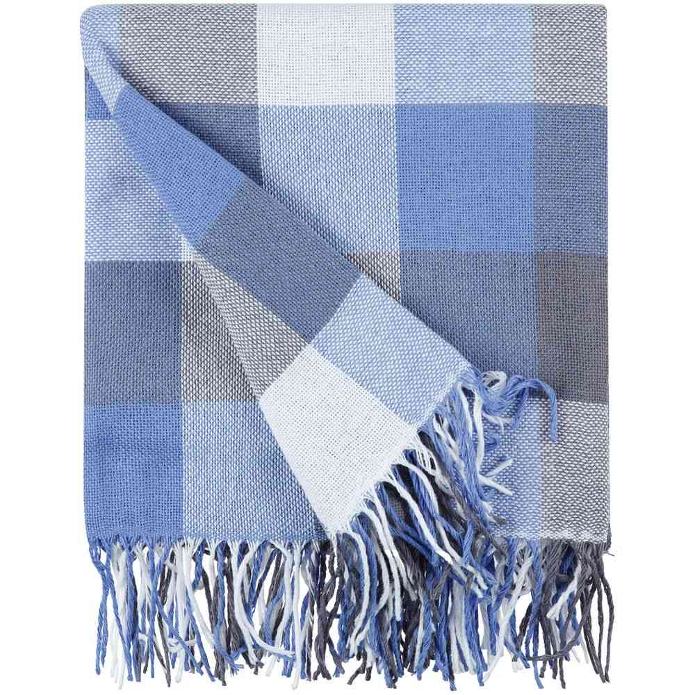 Плед London, синий - 2