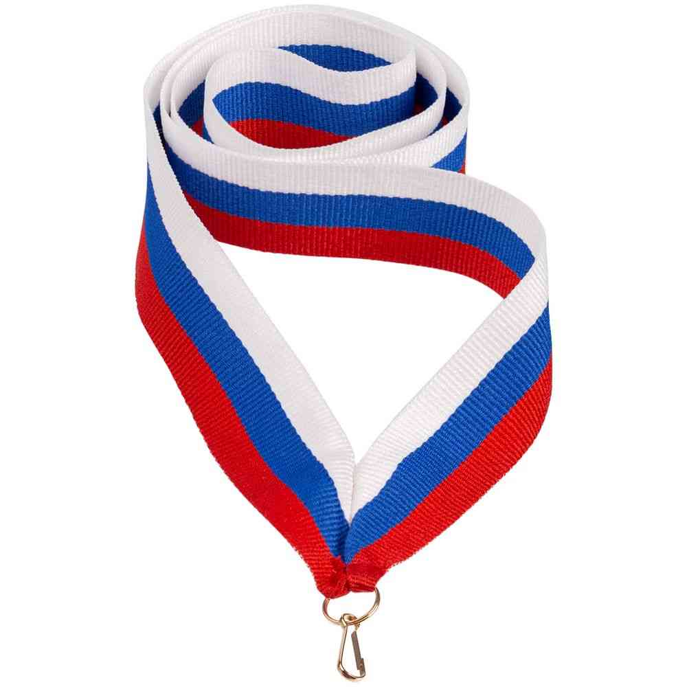 Лента с карабином Champ, триколор - 2