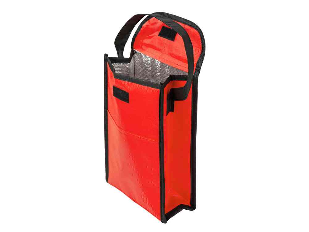 Сумка-холодильник Reviver на липучке из нетканого переработанного материала RPET - 2