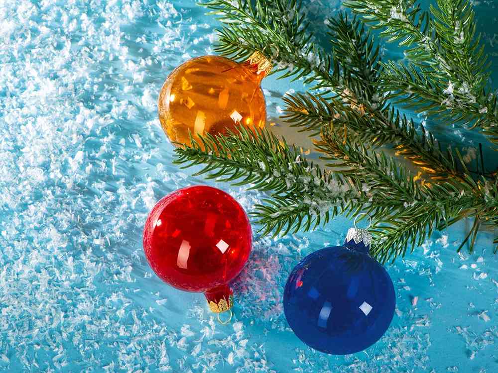 Стеклянный шар на елку Fairy tale, 6 см - 4